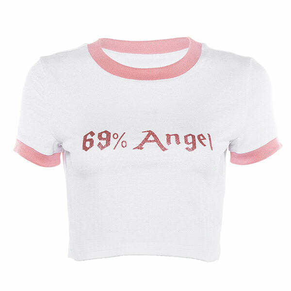 69% Angel Crop Tee: Trendy Outfit Ideas for Concerts, Casual