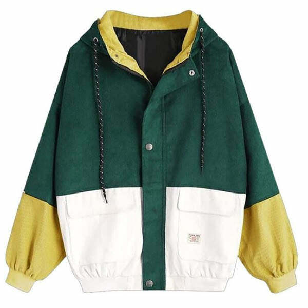 90s Kids Corduroy Hooded Jacket: Trendy Outfit Ideas for Every Occasion