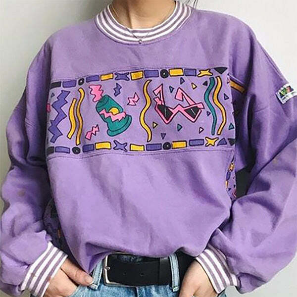 90's Kids Lavender Sweatshirt: Trendy Outfit Ideas for Every Occasion