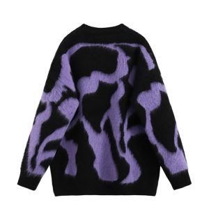 Abstract Dream Oversized Sweater: Perfect for Casual Outfits & Concerts