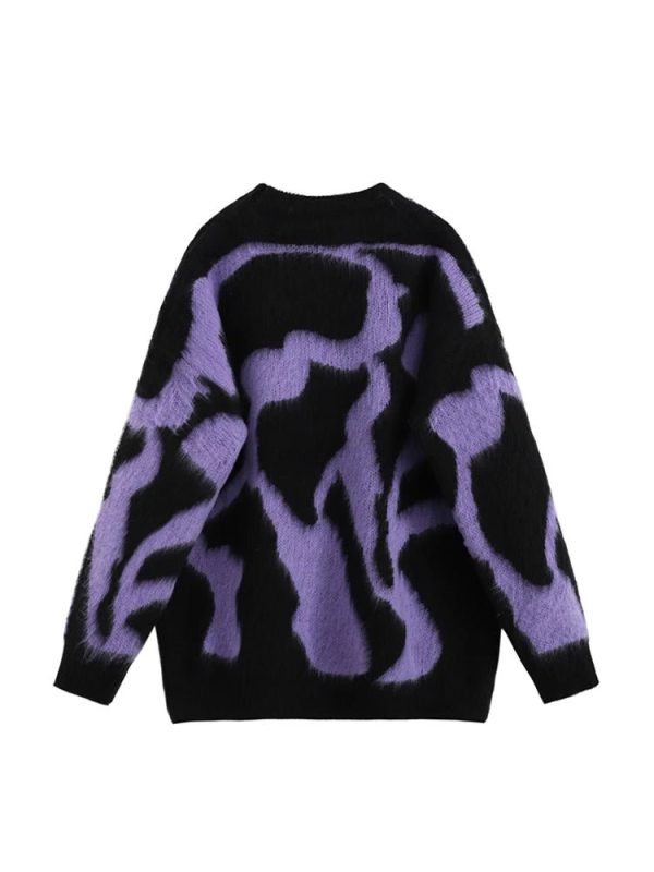 Abstract Dream Oversized Sweater: Perfect for Casual Outfits & Concerts