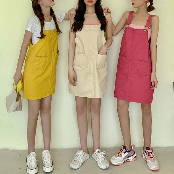 After School Dungarees - Cute 2000s Outfits, Y2K Fashion Inspiration