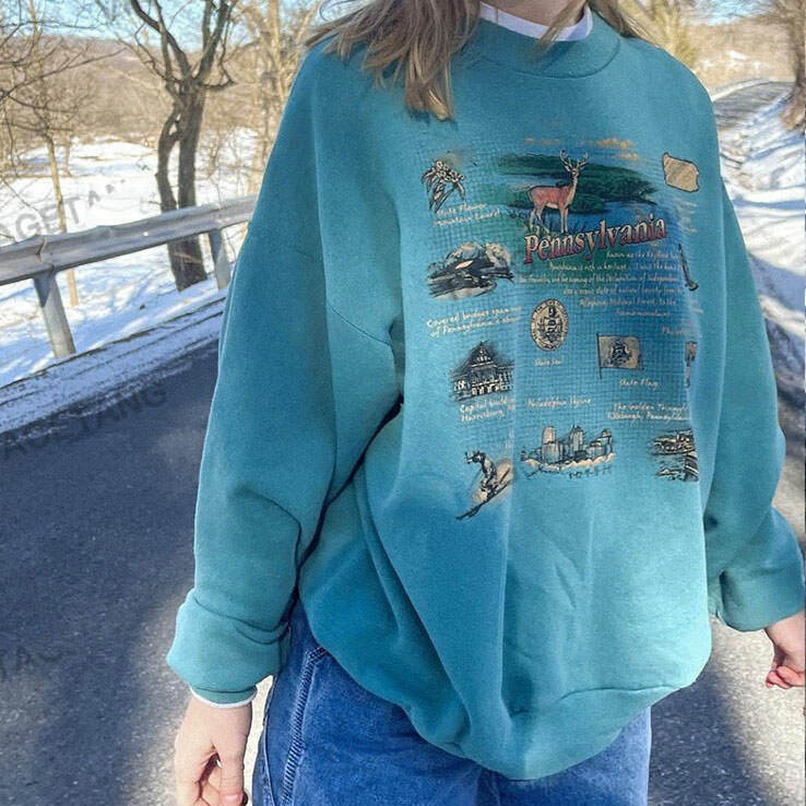 American Girl Pennsylvania Sweatshirt: Trendy Outfit Ideas for Every Occasion