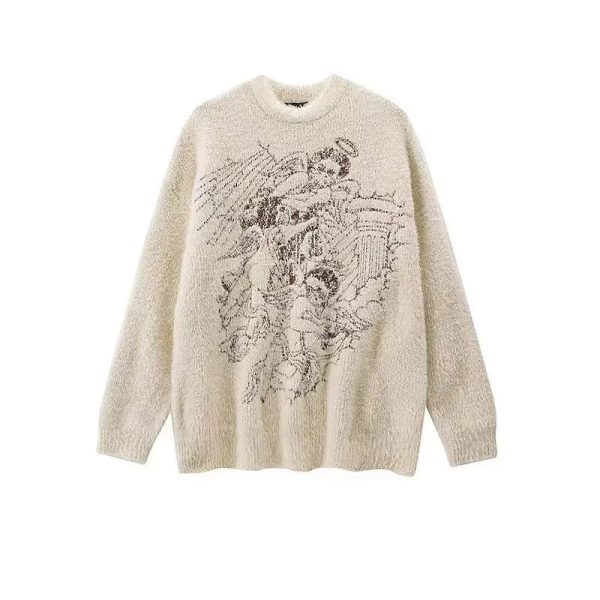 Angelic Reverie Fuzzy Sweater: Perfect for Spring Outfits & Concert Outfit Ideas