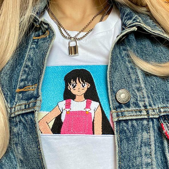 Anime Embroidered T-Shirt: Trendy Outfit Ideas for Casual & Concert Looks