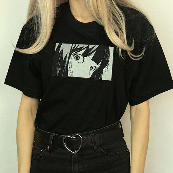 Anime T-Shirt - Cute 2000s Outfits, Y2K Fashion, Mcbling Style