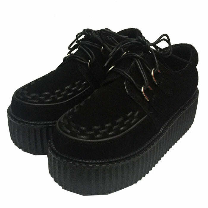 Bad Manners Velvet Creepers: Trendy Shoes for Concerts & Casual Outfits