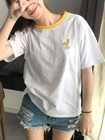 Banana Tee - Cute 2000s Outfits, Y2K Fashion, Juicy Couture Style