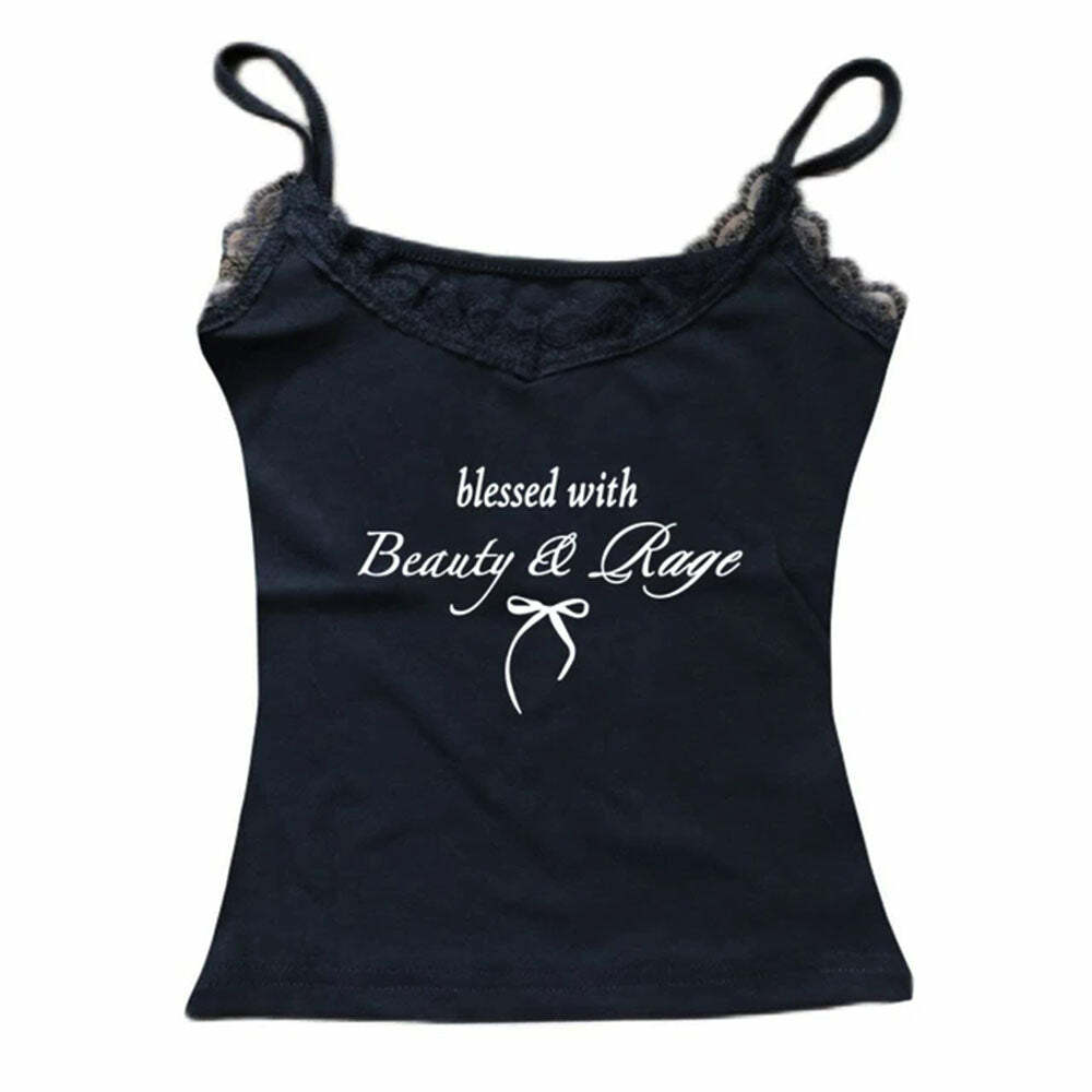 Beauty & Rage Y2K Tank Top: Trendy Outfit Ideas for Every Occasion