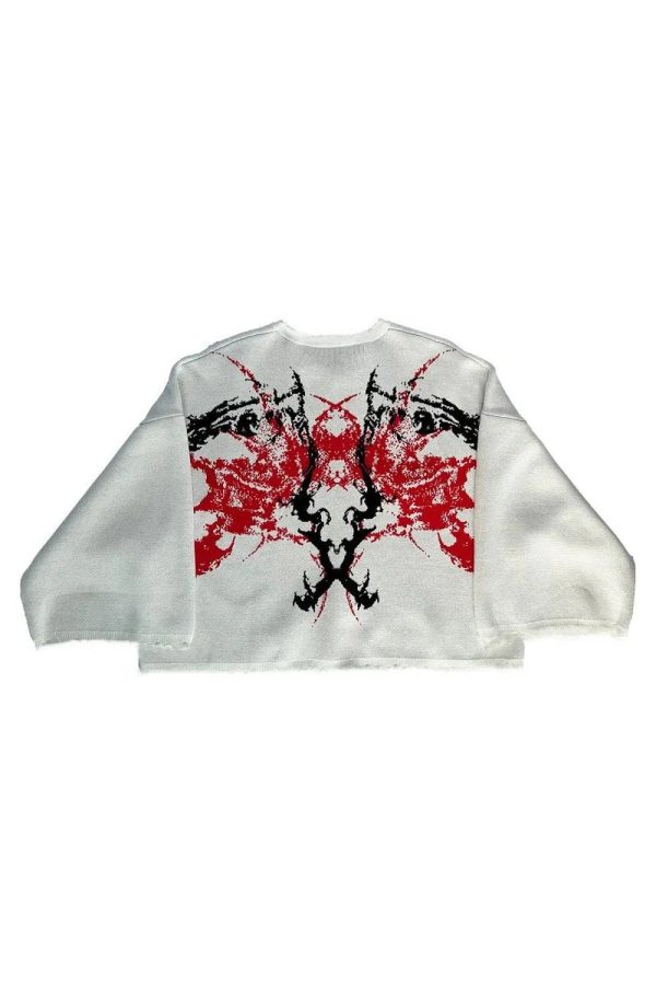 Black Metal Flame Graphic Sweater: Edgy Outfit Ideas for Concerts