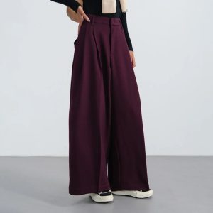 Bordeaux Breeze Palazzo Pants: Chic Outfit Ideas for Every Occasion