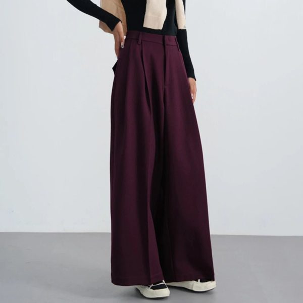 Bordeaux Breeze Palazzo Pants: Chic Outfit Ideas for Every Occasion