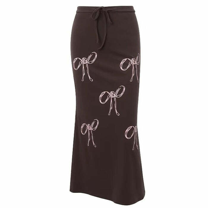 Bow Print Maxi Skirt: Chic Outfit Ideas for Spring & Special Occasions