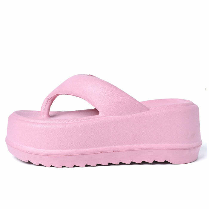 Bubble Gum Platform Sandals: Perfect for Spring Outfits & Concert Looks