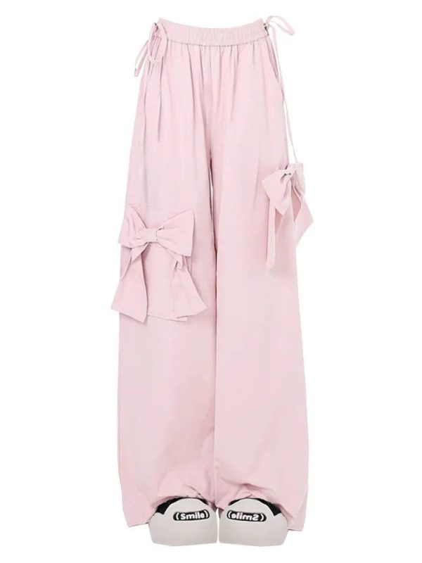 Bubblegum Bow Lounge Pants: Cute Outfit Ideas for Spring & Casual Outfits