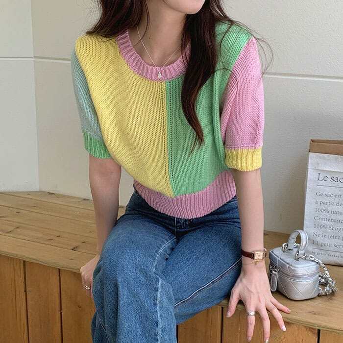 Candy Fairy Pastel Knit Top: Cute Outfit Ideas for Spring & Beyond