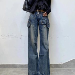 Cargo Chic Wide-Leg Jeans: Trendy Outfit Ideas for Every Occasion