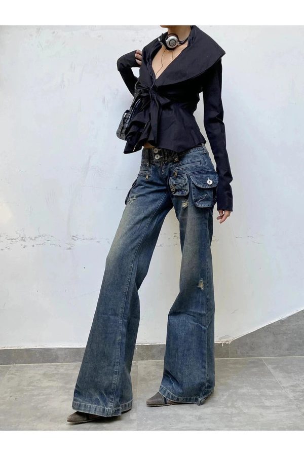 Cargo Chic Wide-Leg Jeans: Trendy Outfit Ideas for Every Occasion