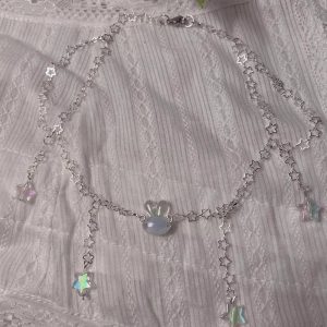 Celestial Crystal Star Choker: Perfect for Concerts, Date Nights