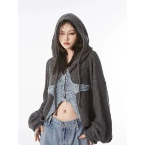 Celestial Shadow Hoodie - Y2K Fashion, Cute 2000s Outfits, McBling Style