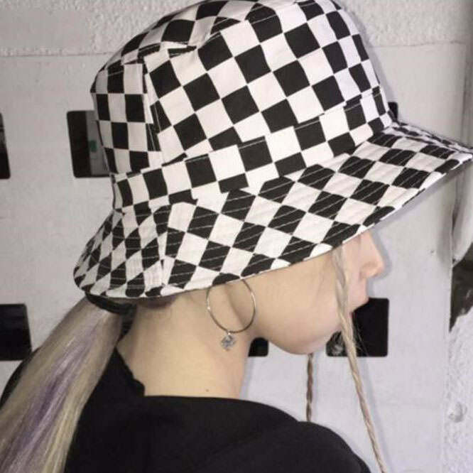 Checker Bucket Hat: Trendy Outfit Ideas for Concerts, Vacations