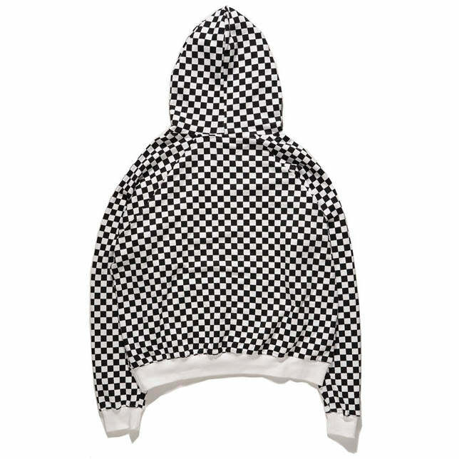 Checker Unisex Hoodie: Trendy Outfit Ideas for Casual & Concert Looks