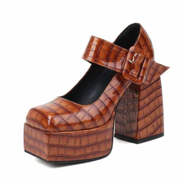 Chic 2.0 Mary Jane Platform Heels for Stylish Outfits & Fashion Ideas