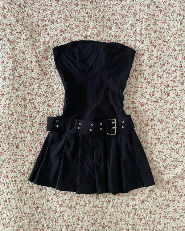 Chic Belted Corset Mini Dress: Perfect for Prom, Date Night & Spring Outfits