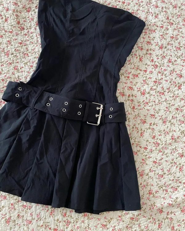 Chic Belted Corset Mini Dress: Perfect for Prom, Date Night & Spring Outfits