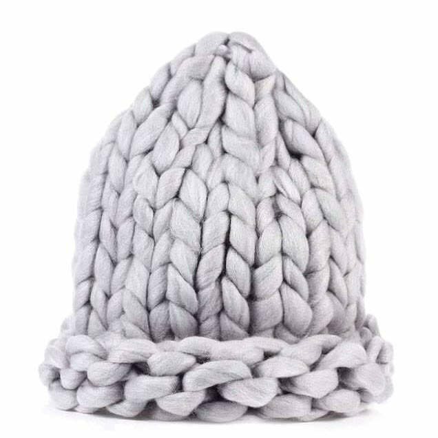 Chic Big Loop Knitted Hat for Stylish Spring Outfits & Concert Looks