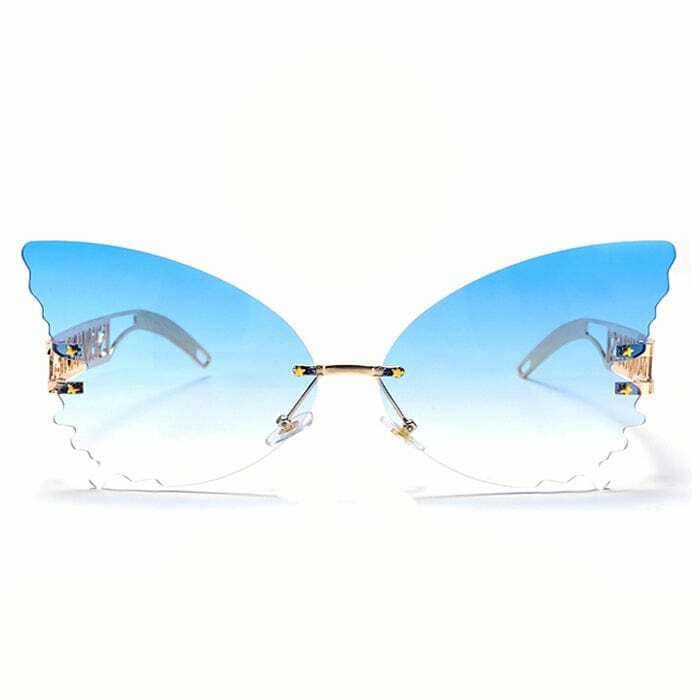 Chic Butterfly Oversized Sunglasses for Stylish Spring Outfits