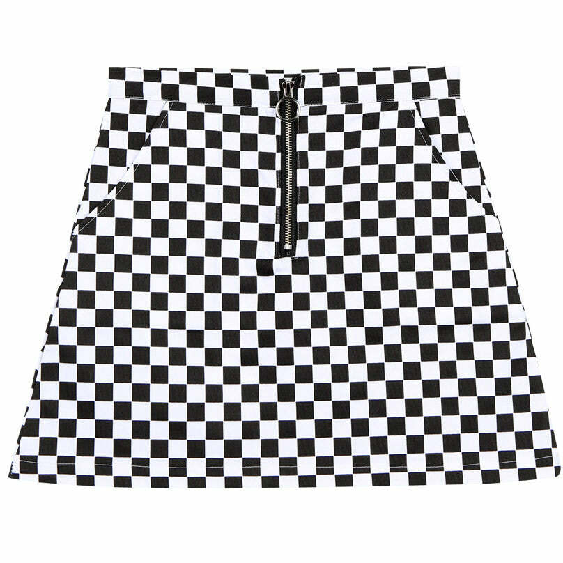 Chic Checker Skirt: Versatile Outfit Ideas for Every Occasion