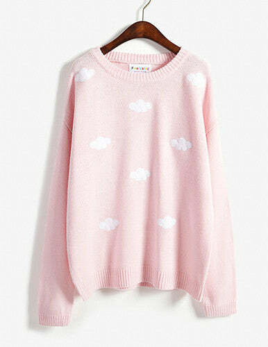 Chic Cloud Sweater: Perfect for Spring Outfits & Casual Looks