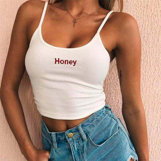 Chic Honey Strappy Bralette: Perfect for Spring Outfits & Concert Looks