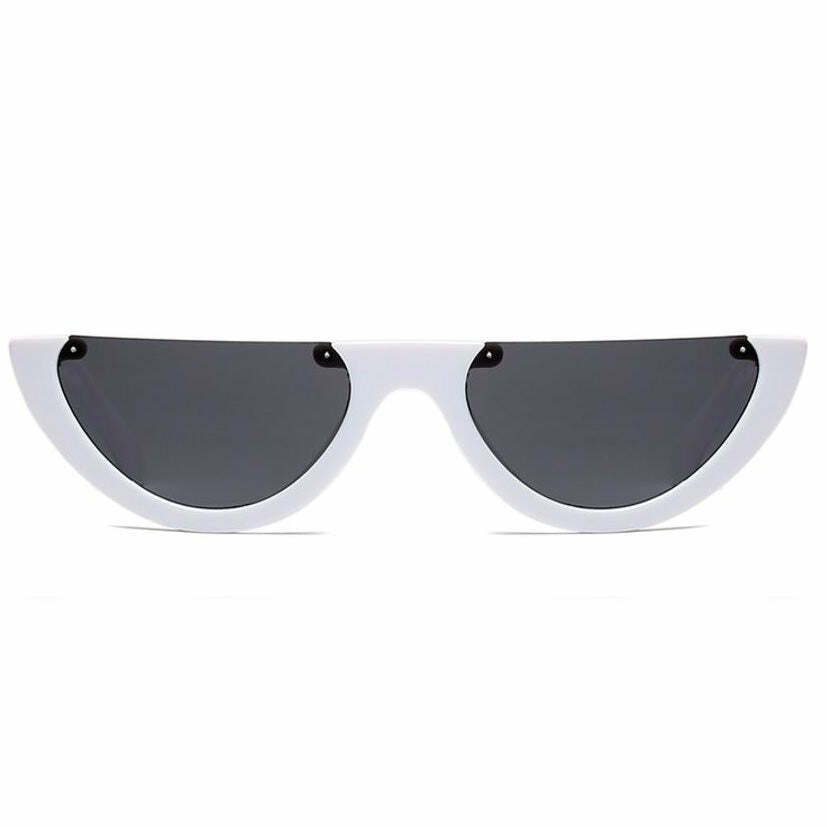 Chic Molly Semi-Rimless Sunglasses for Stylish Spring & Summer Outfits