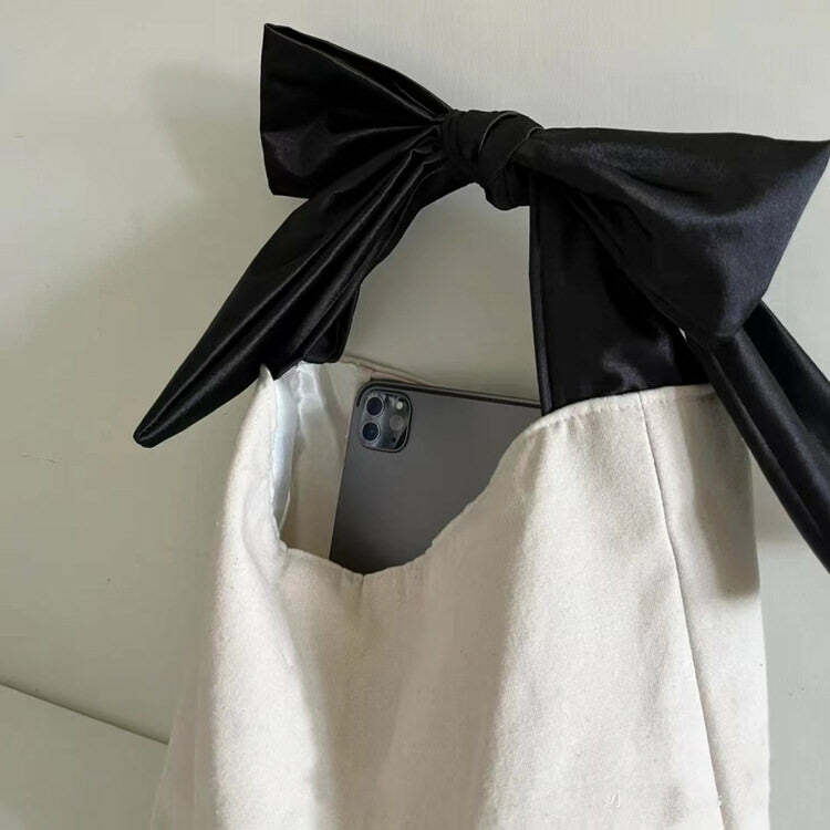 Chic Morning in Paris Bow-Tie Mini Bag for Stylish Outfit Ideas