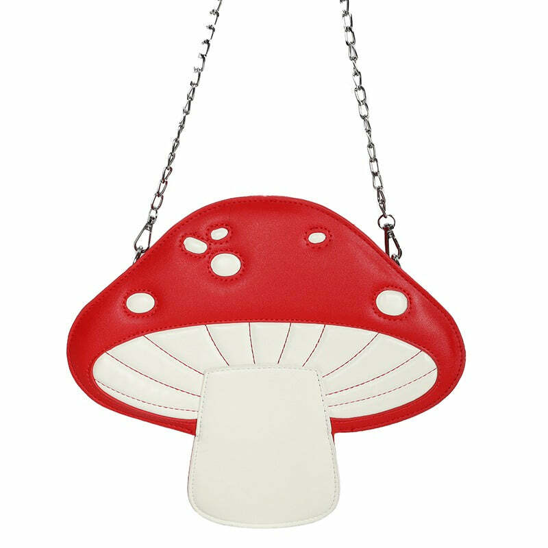 Chic Mushroom Bag: Perfect for Concerts, Casual Outfits & Date Nights