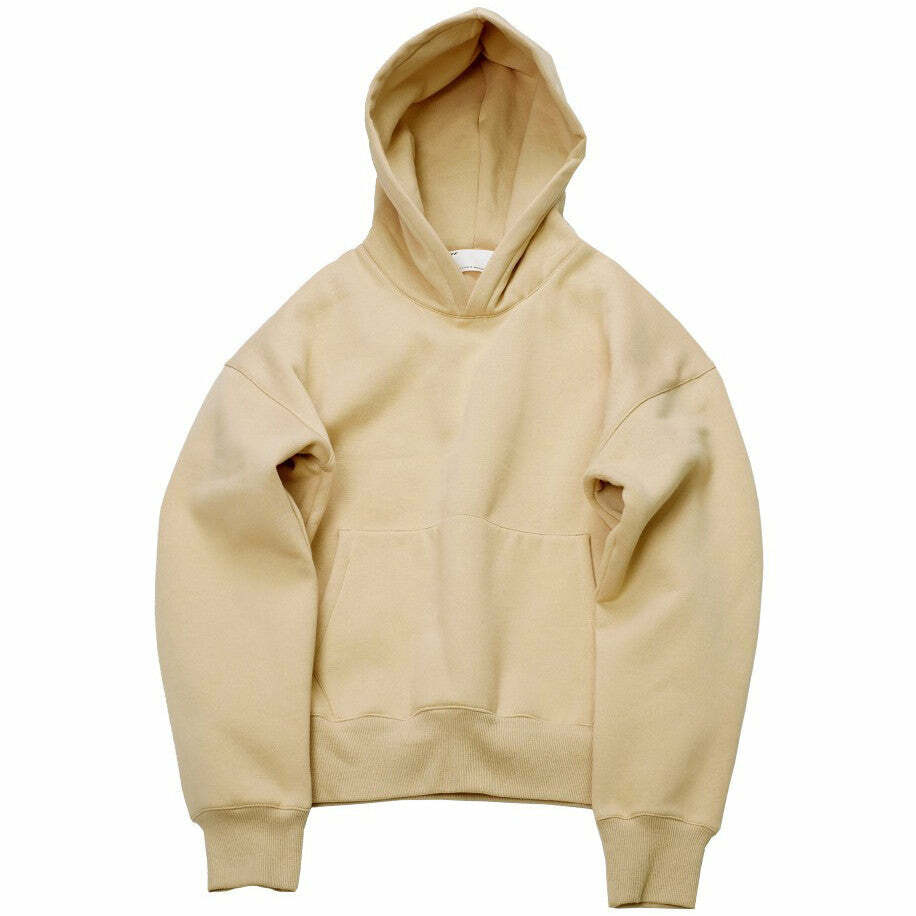 Chic Nude Hoodie: Perfect for Casual Outfits, Concerts & Everyday Style