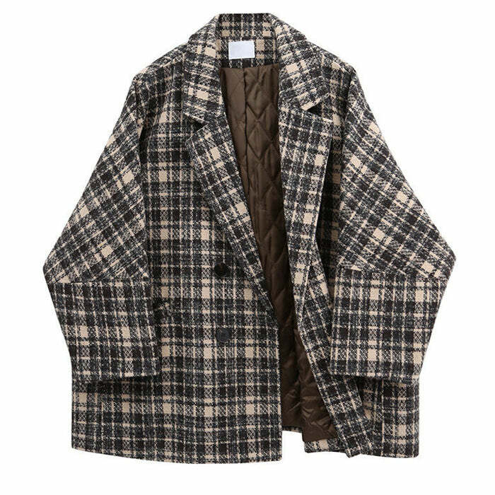 Chic Old Money Plaid Jacket: Perfect for Spring Outfits & Date Nights