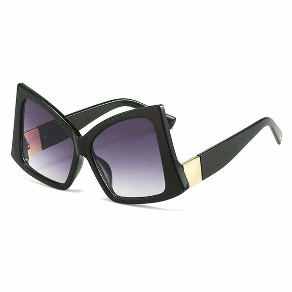 Chic Oversized Cat Eye Sunglasses for Stylish Spring & Summer Outfits