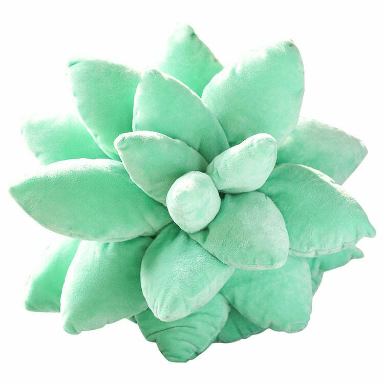 Chic Plant Mom Aesthetic Succulent Pillow for Stylish Home Decor