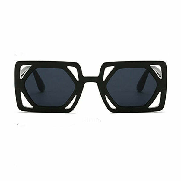 Chic Polygon Frame Glasses for Stylish Outfits & Fashion Inspiration