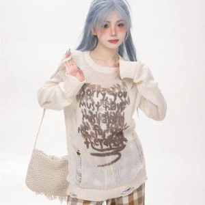 Chic Void Whisper Sweater: Perfect for Spring Outfits & Casual Looks