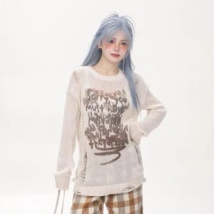 Chic Void Whisper Sweater: Perfect for Spring Outfits & Casual Looks