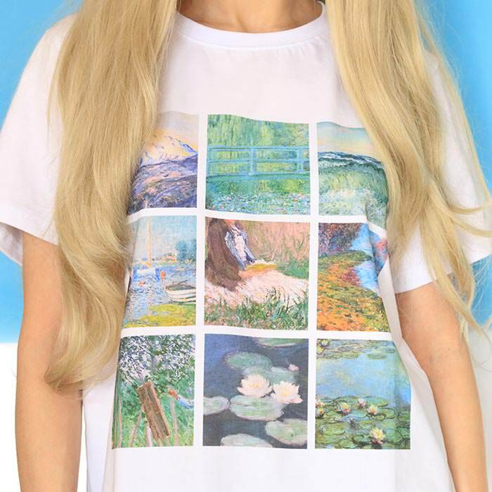 Claude Monet Tee - Stylish Outfit Ideas for Casual & Concert Looks