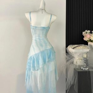 Cloud Dream Layered Dress - Cute 2000s Outfits, Y2K Fashion Inspiration