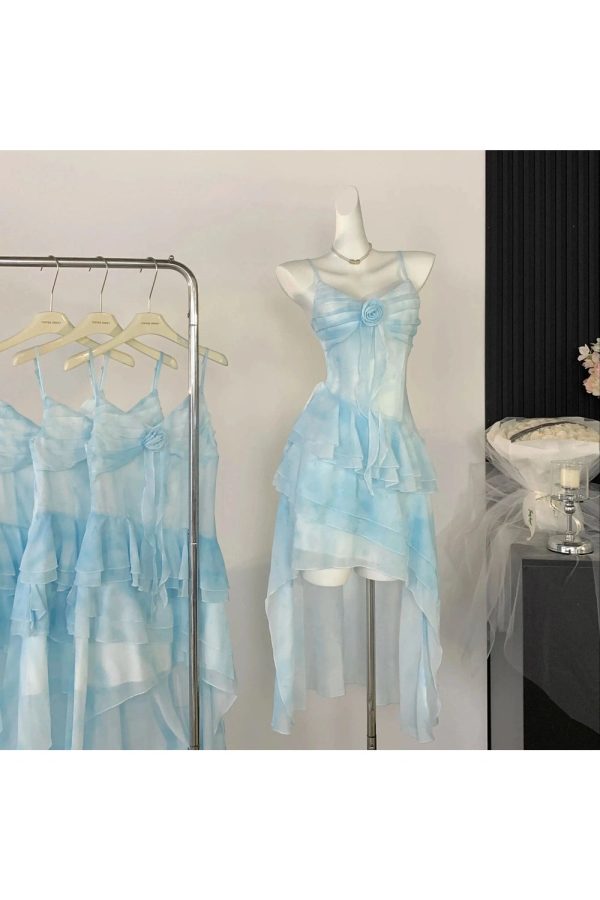 Cloud Dream Layered Dress - Cute 2000s Outfits, Y2K Fashion Inspiration