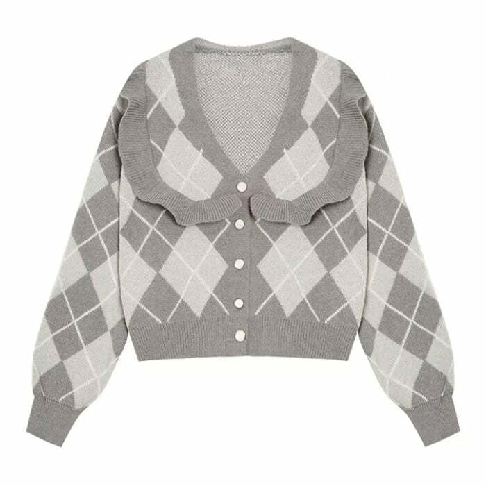 Coffee Time Argyle Cardigan: Chic Outfit Ideas for Every Occasion