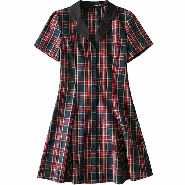 Come As You Are Plaid Dress: Perfect for Spring Outfits & Concerts