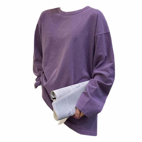 Comfy Cute Long Sleeve Tee: Perfect for Casual Outfits & Spring Styles